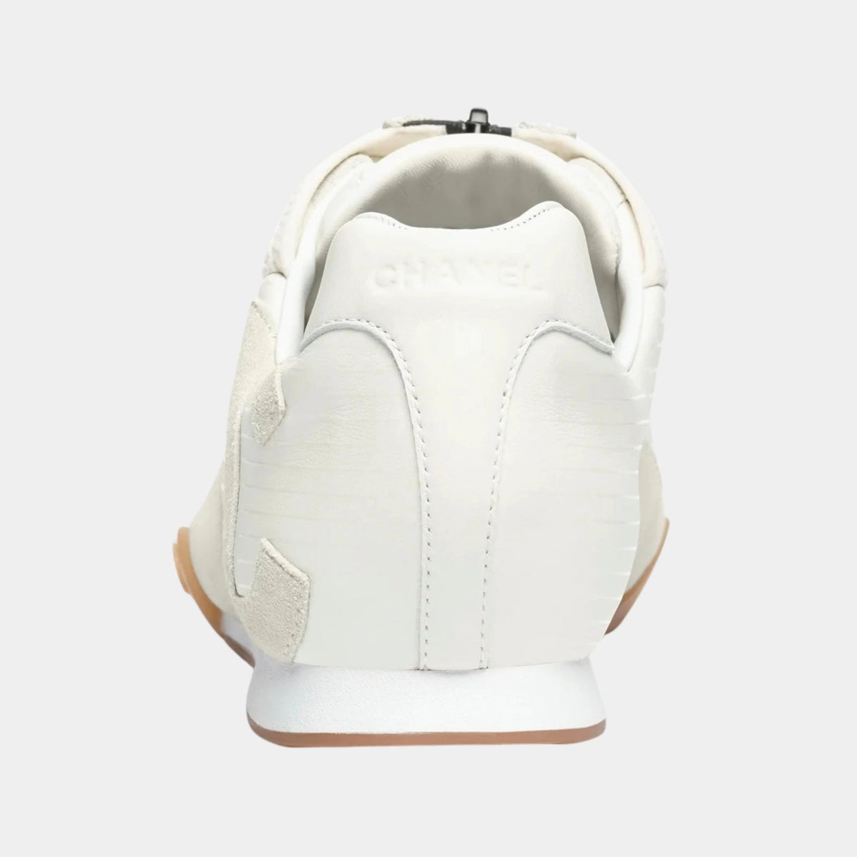 Chanel Trainers Calfskin &amp; Suede Calfskin White