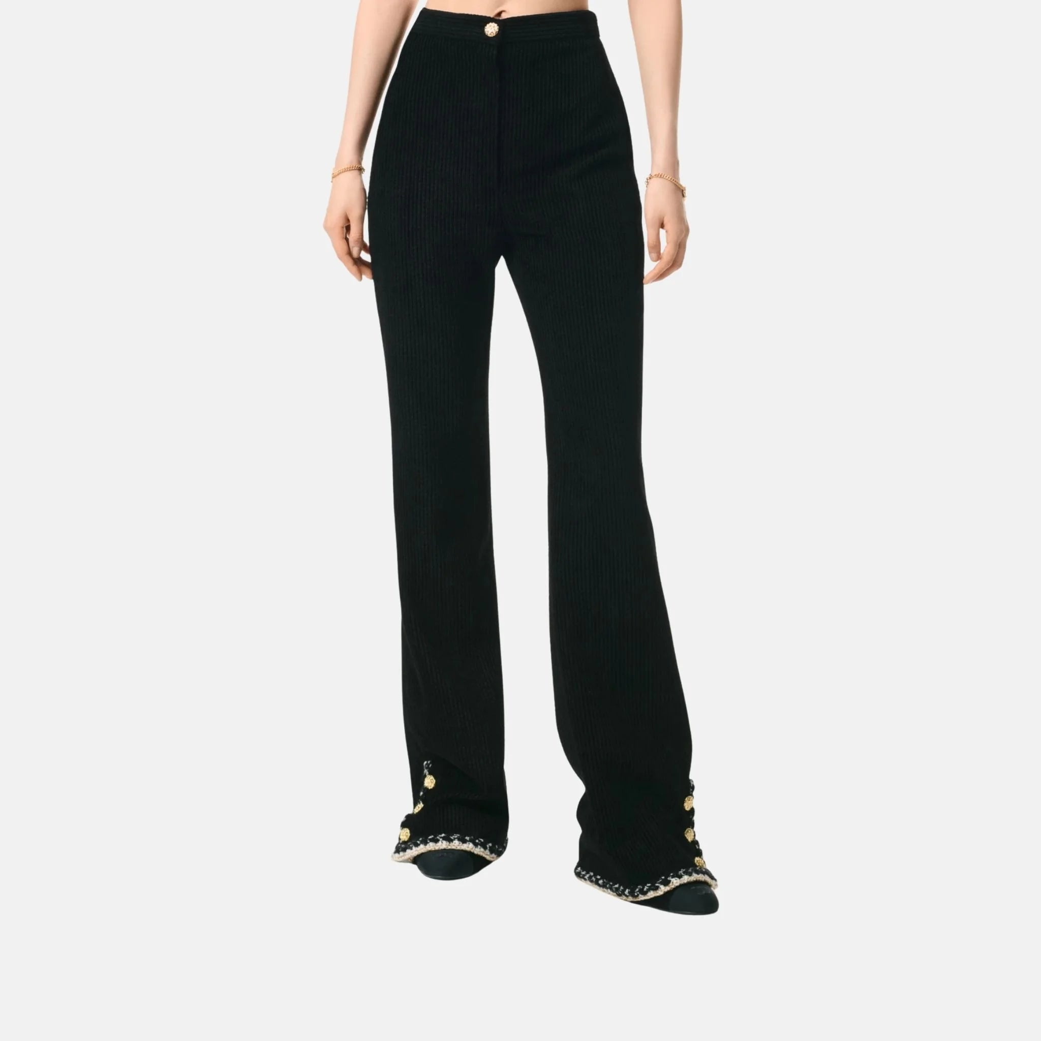Chanel Trousers Corduroy