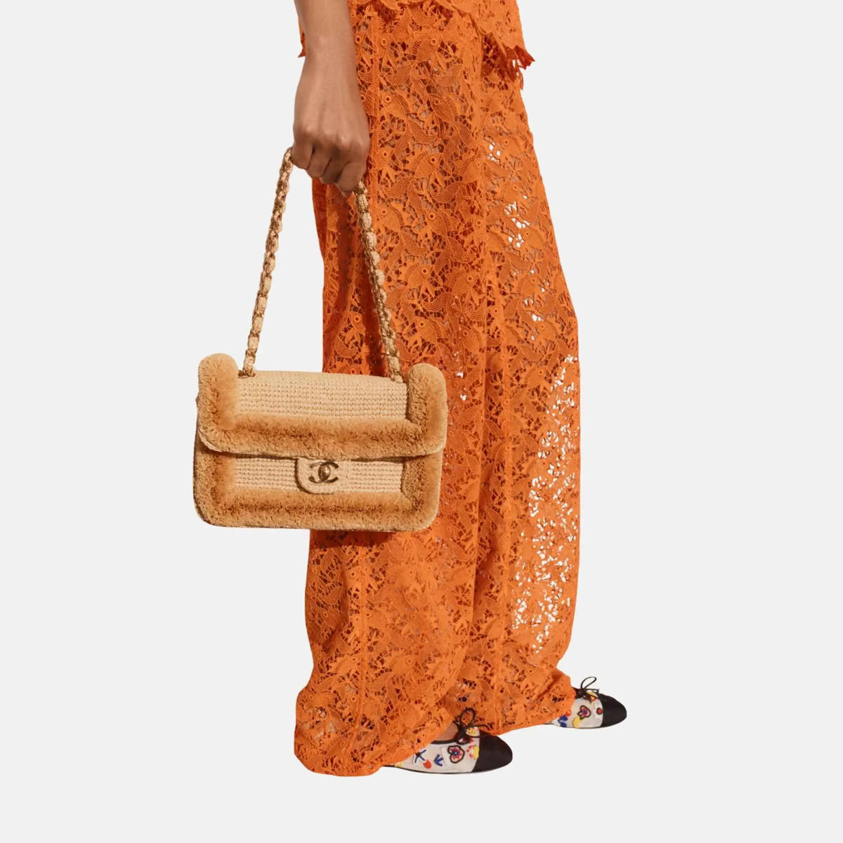 Trousers Cotton Orange