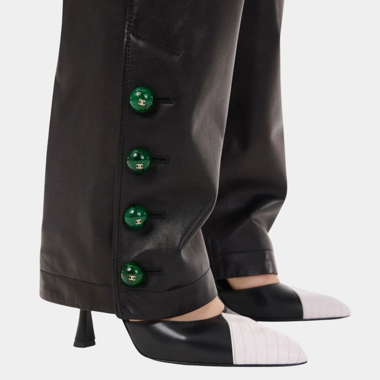 Trousers Lambskin Black
