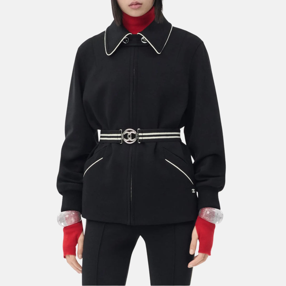 Wool Jacket in Black