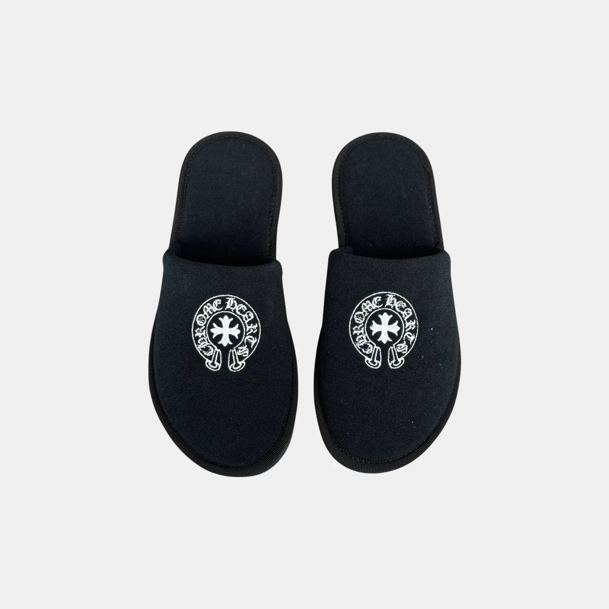 Cross Horse Shoe Logo Slippers