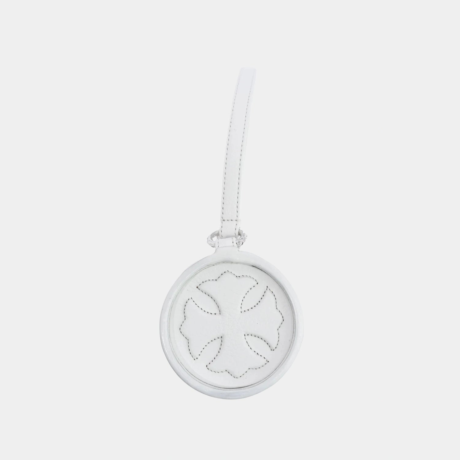 Chrome Hearts Mini JoJo Bag in Triple White, Side