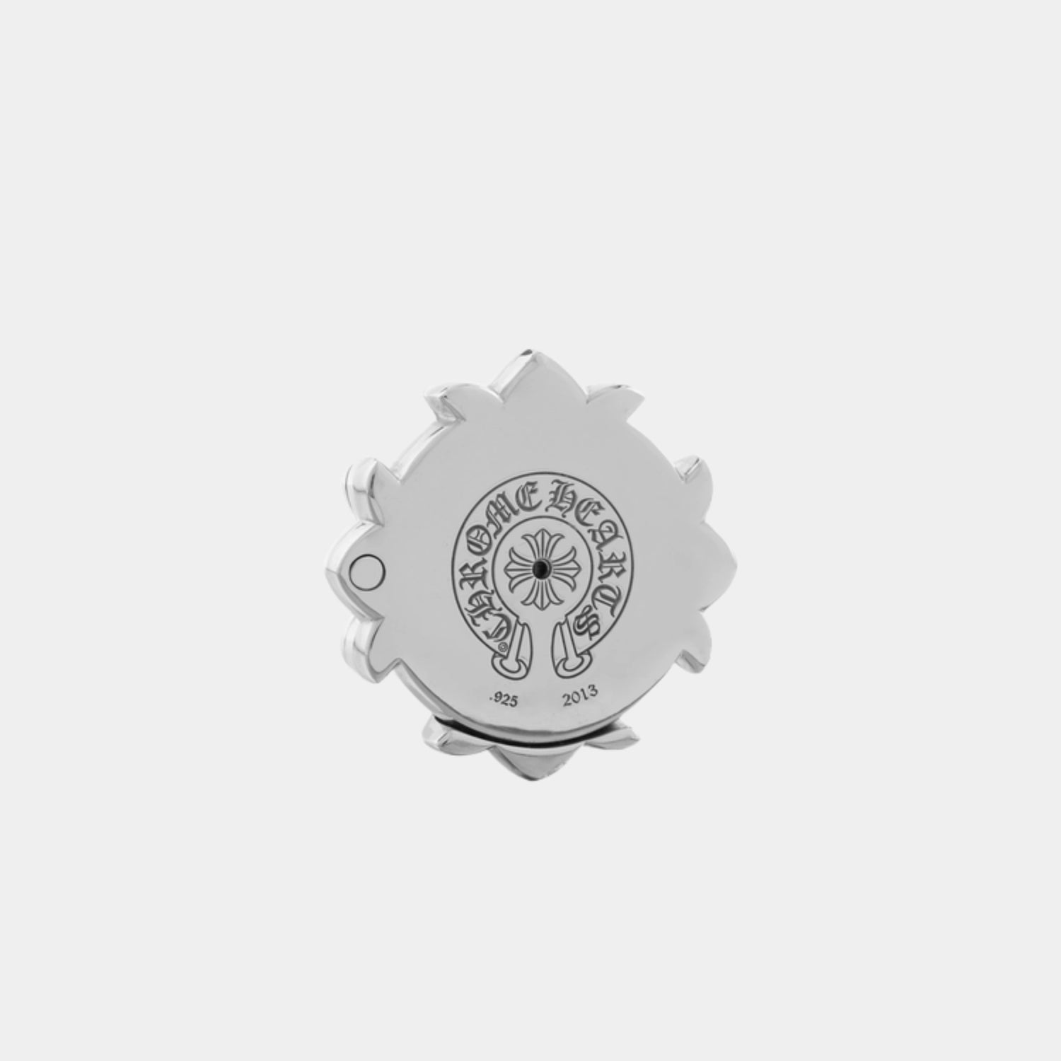 Chrome Hearts Solid Perfume +22+ with 925 Sterling Silver Case, Back