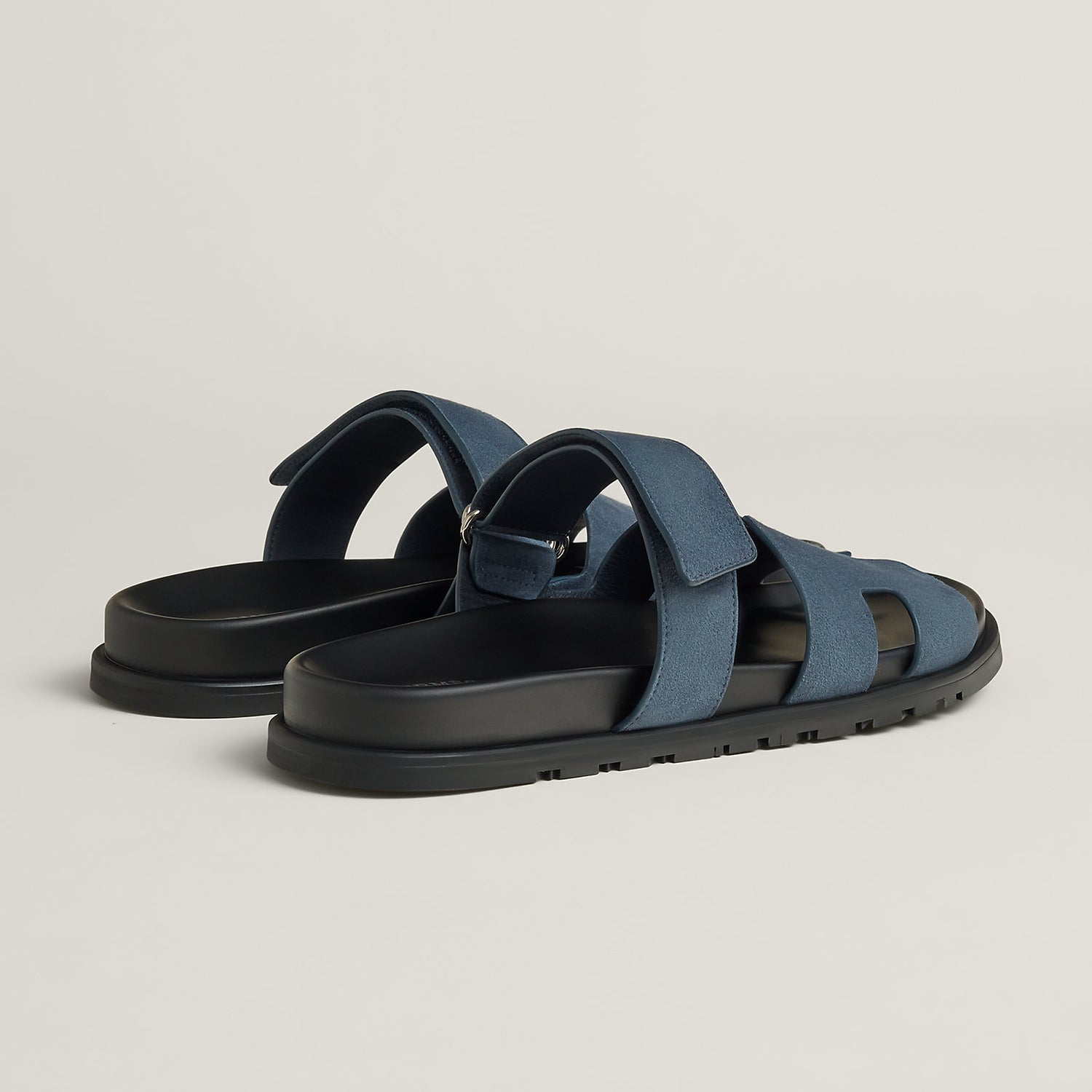 Chypre Sandal - Bleu Celeste Suede