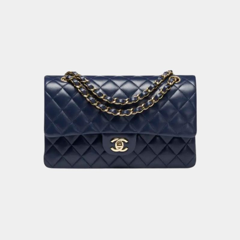 Classic 11.12 Handbag, Cruise 2024/25, Navy Blue, Front View