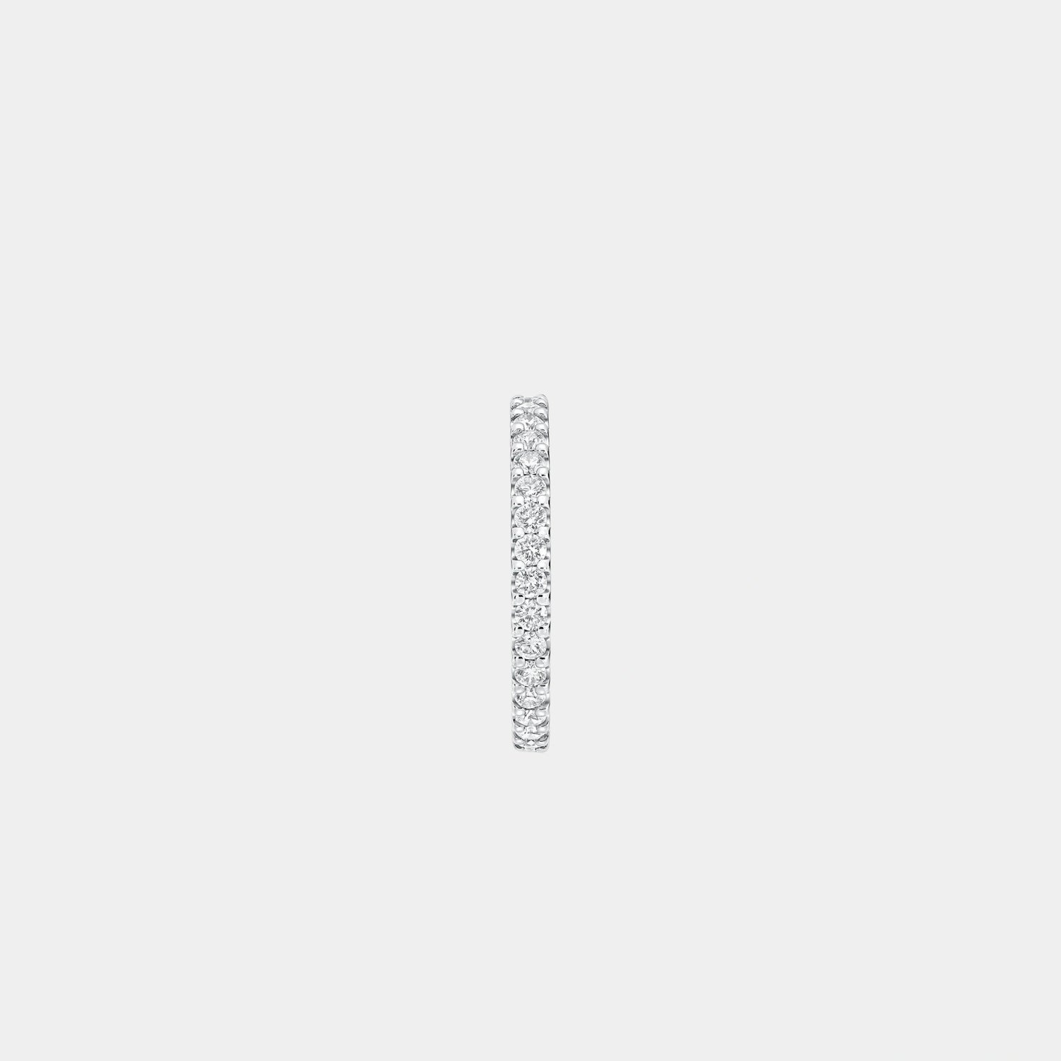 Classic Graff Round Diamond Wedding Band, Side