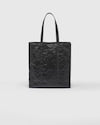 Medium antique nappa leather tote bag