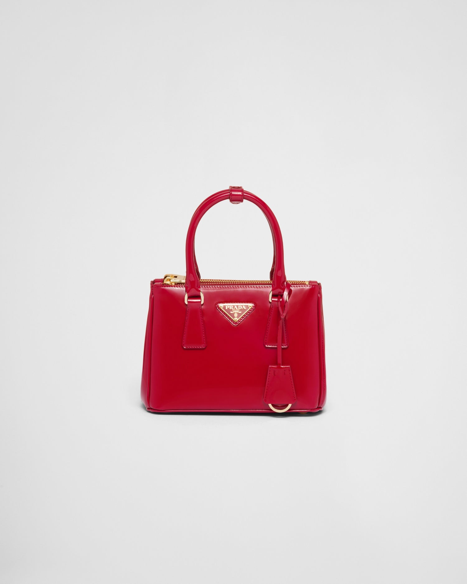 Galleria patent leather mini bag