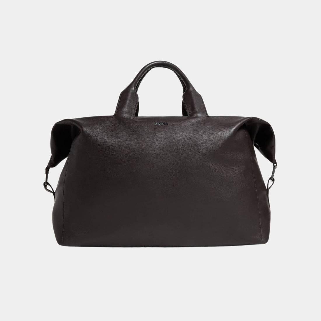 Dark Brown SECONDSKIN Holdall Raglan, Front