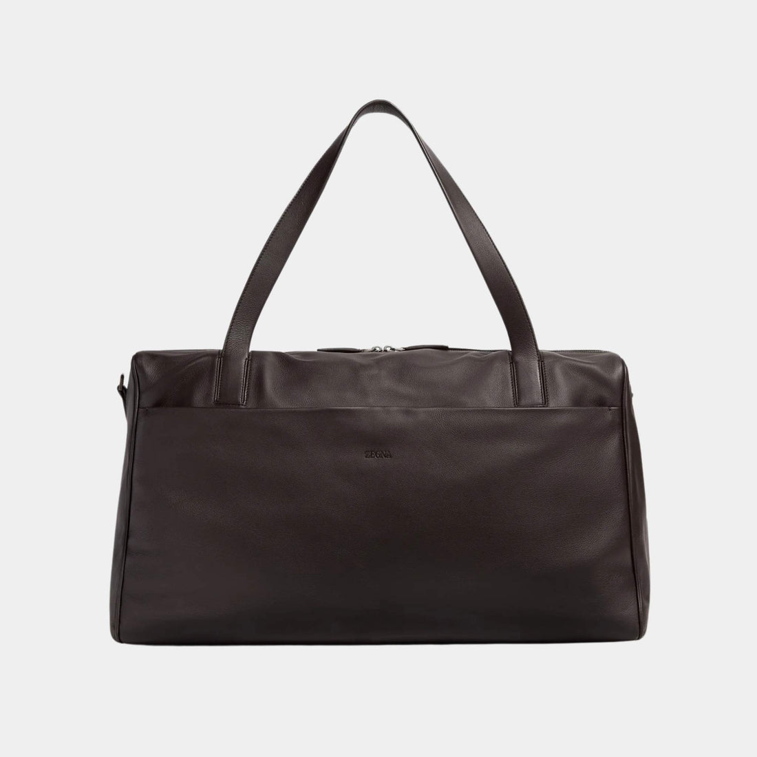 Zegna Dark Brown SECONDSKIN Weekender, Front