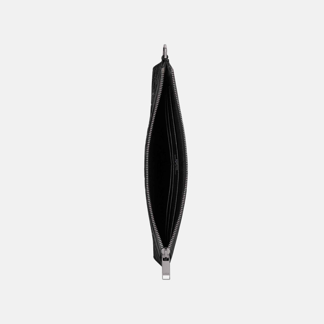 حقيبة Dior A5 باللون الأسود من جلد Dior Gravity وجلد عجل محبب أسود، من الأعلى