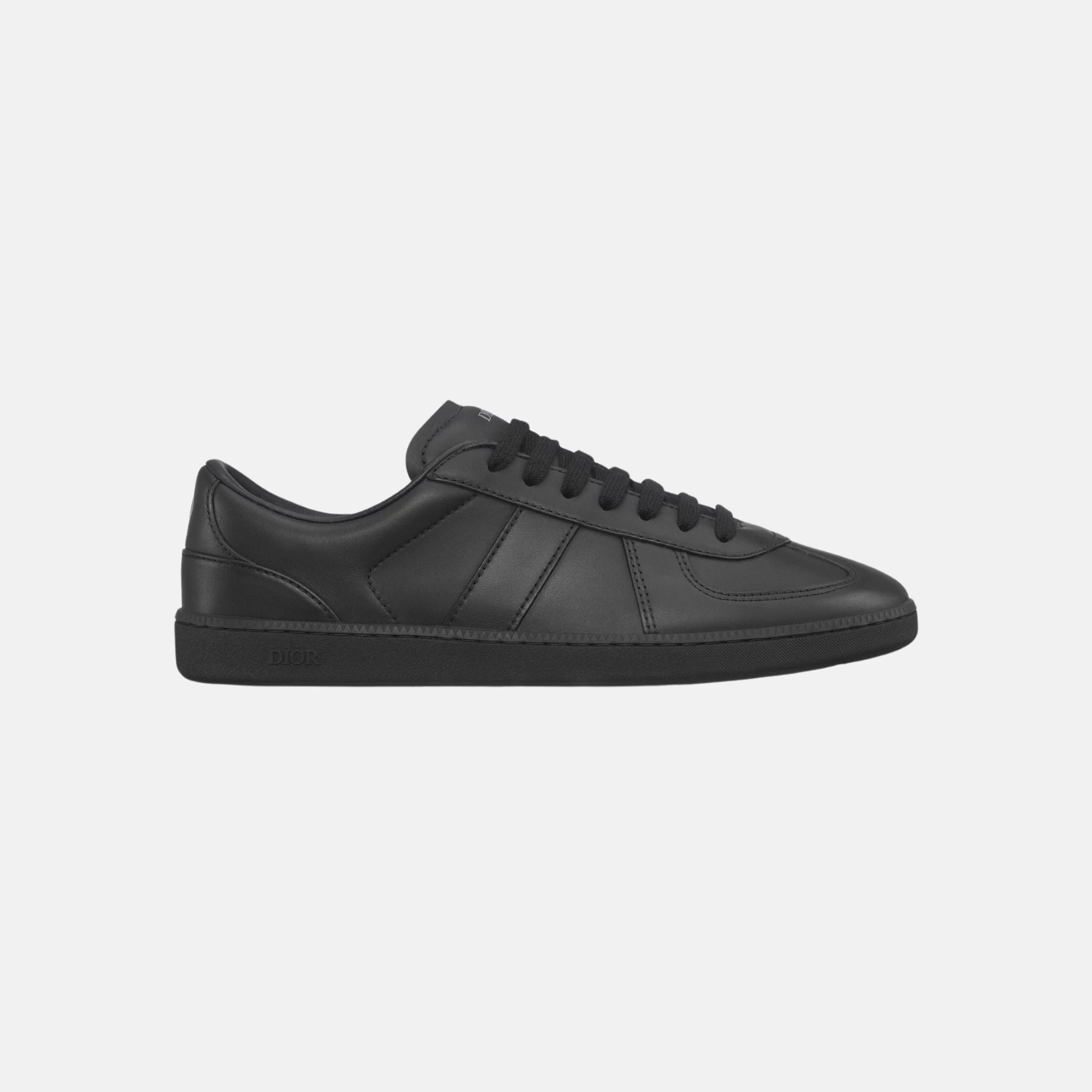 Dior B01 Matchpoint Sneaker In Smooth Calfskin, Black, Side