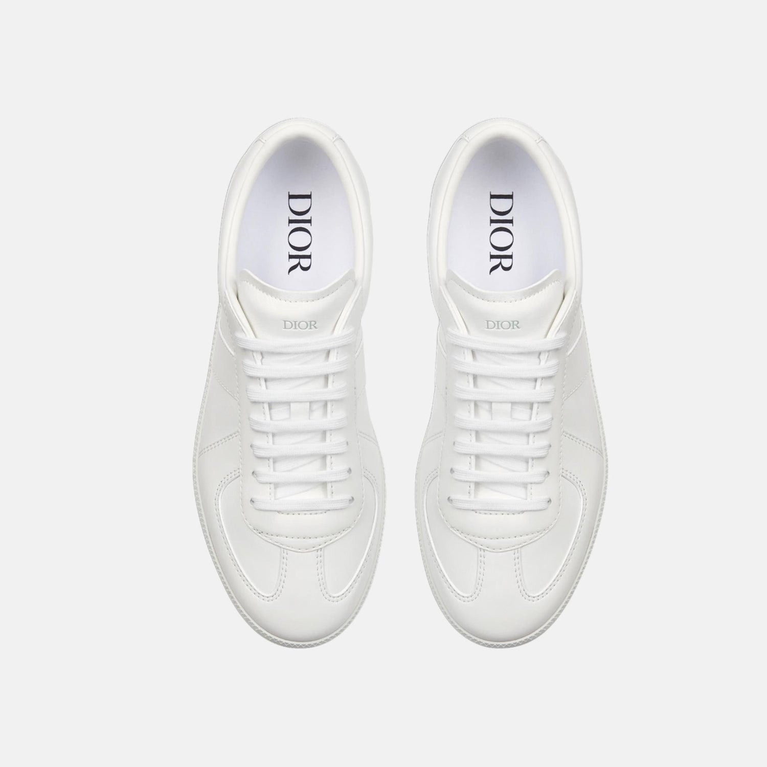 Dior B01 Matchpoint Sneaker In Smooth Calfskin, White, Top