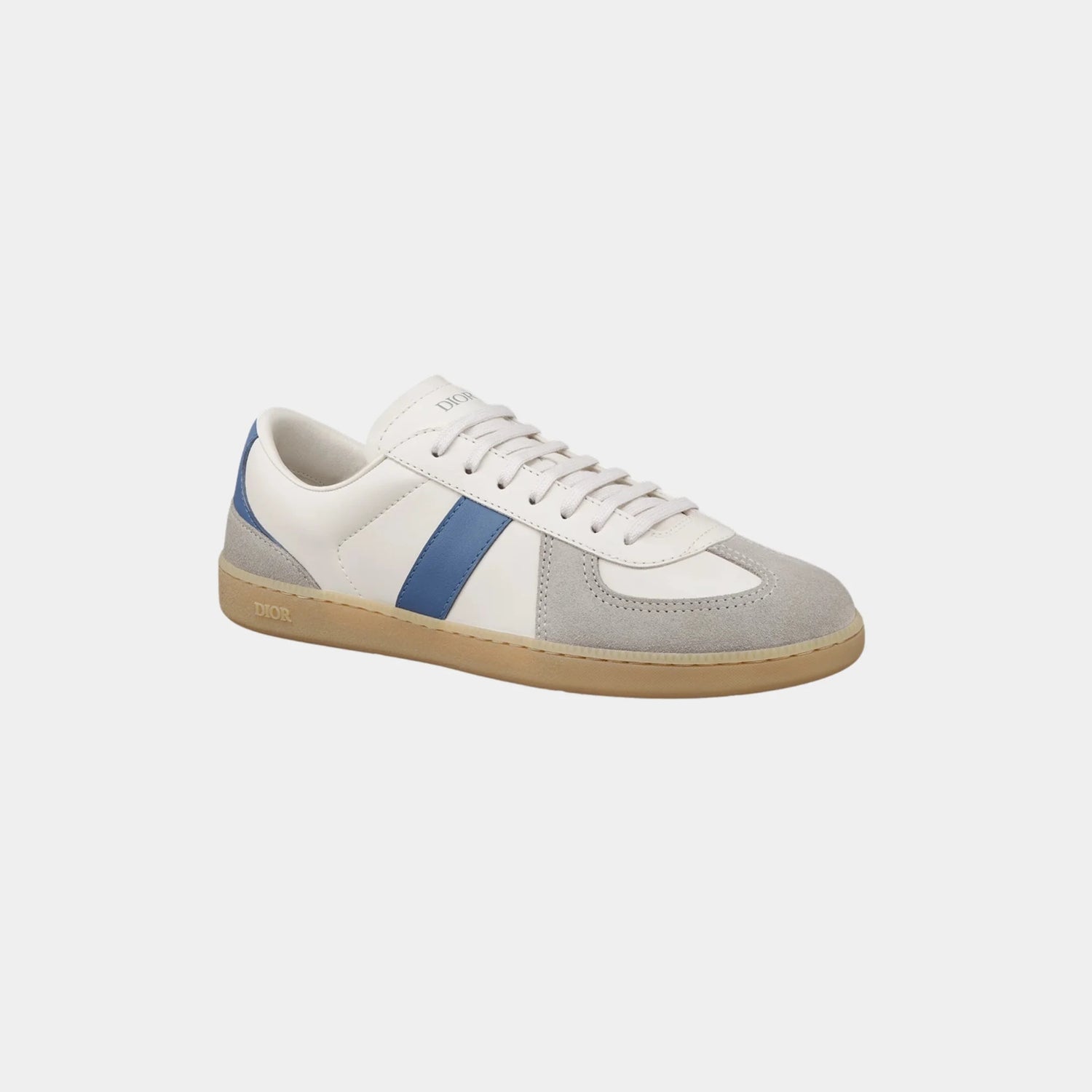 B01 Matchpoint Sneaker In Smooth Calfskin With Suede
