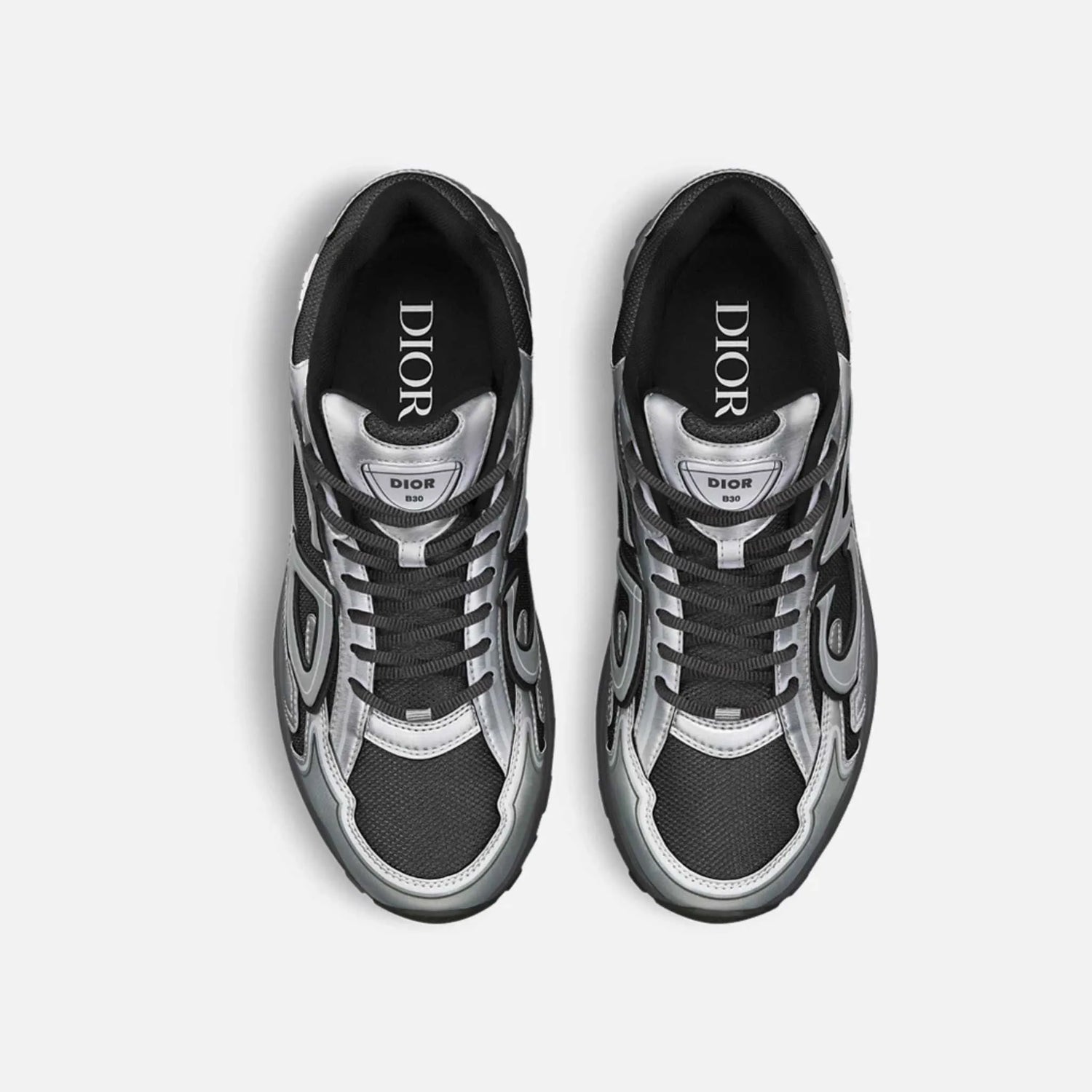 Dior B30 Countdown Sneaker Mesh &amp; Technical Fabric , Dark , Top