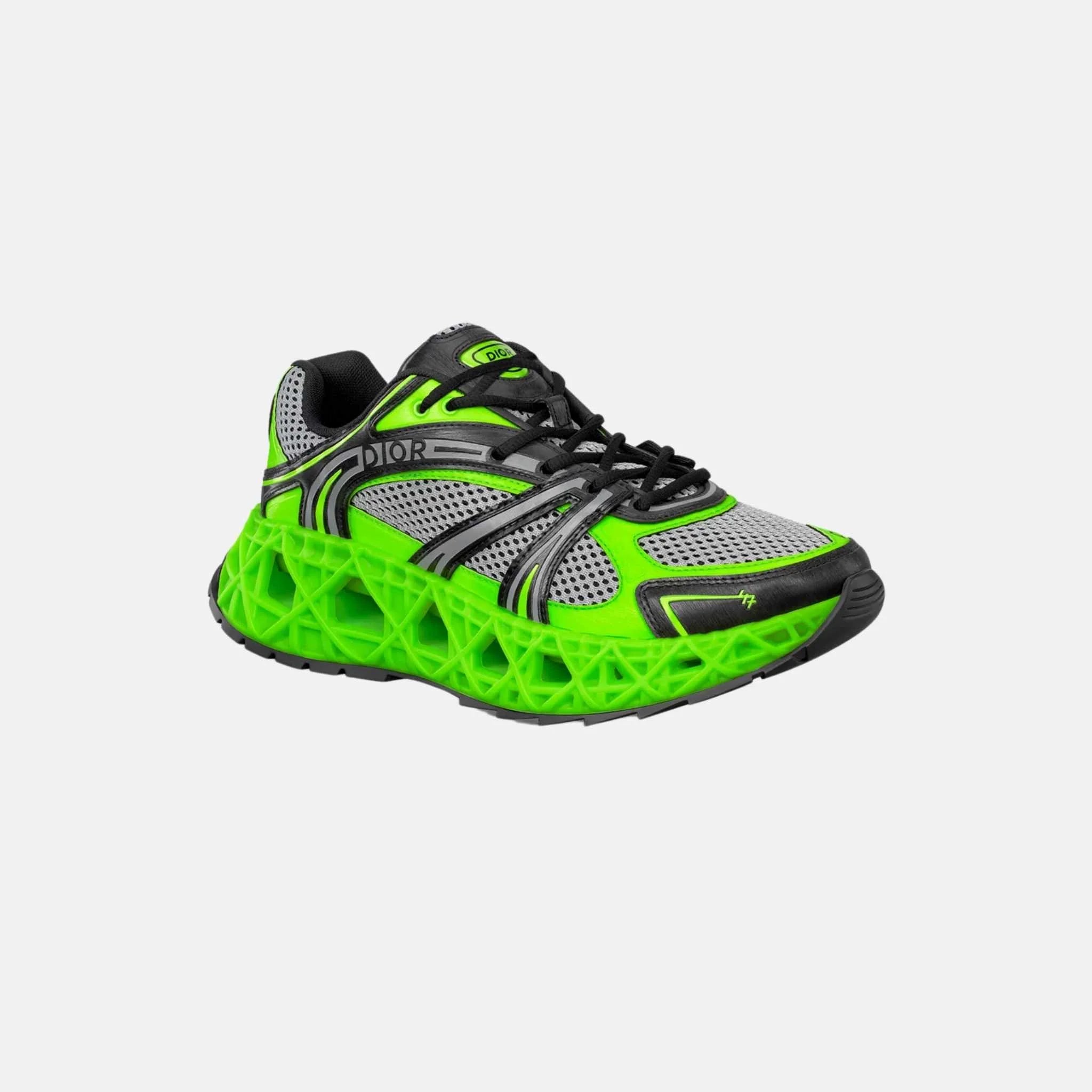  Dior B35 NXXT Sneaker Limited And Numbered Edition, Neon Green, Front