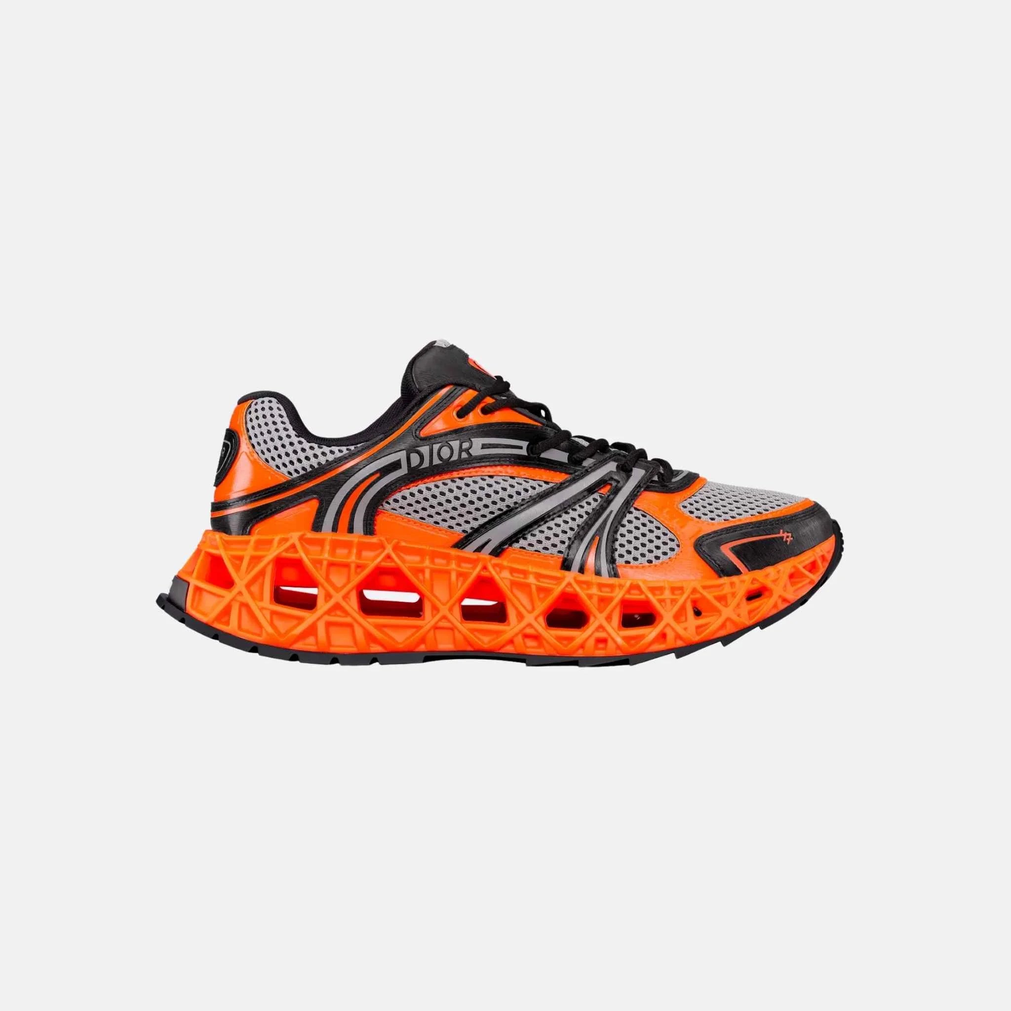  Dior B35 NXXT Sneaker Limited And Numbered Edition, Neon Orange, Side