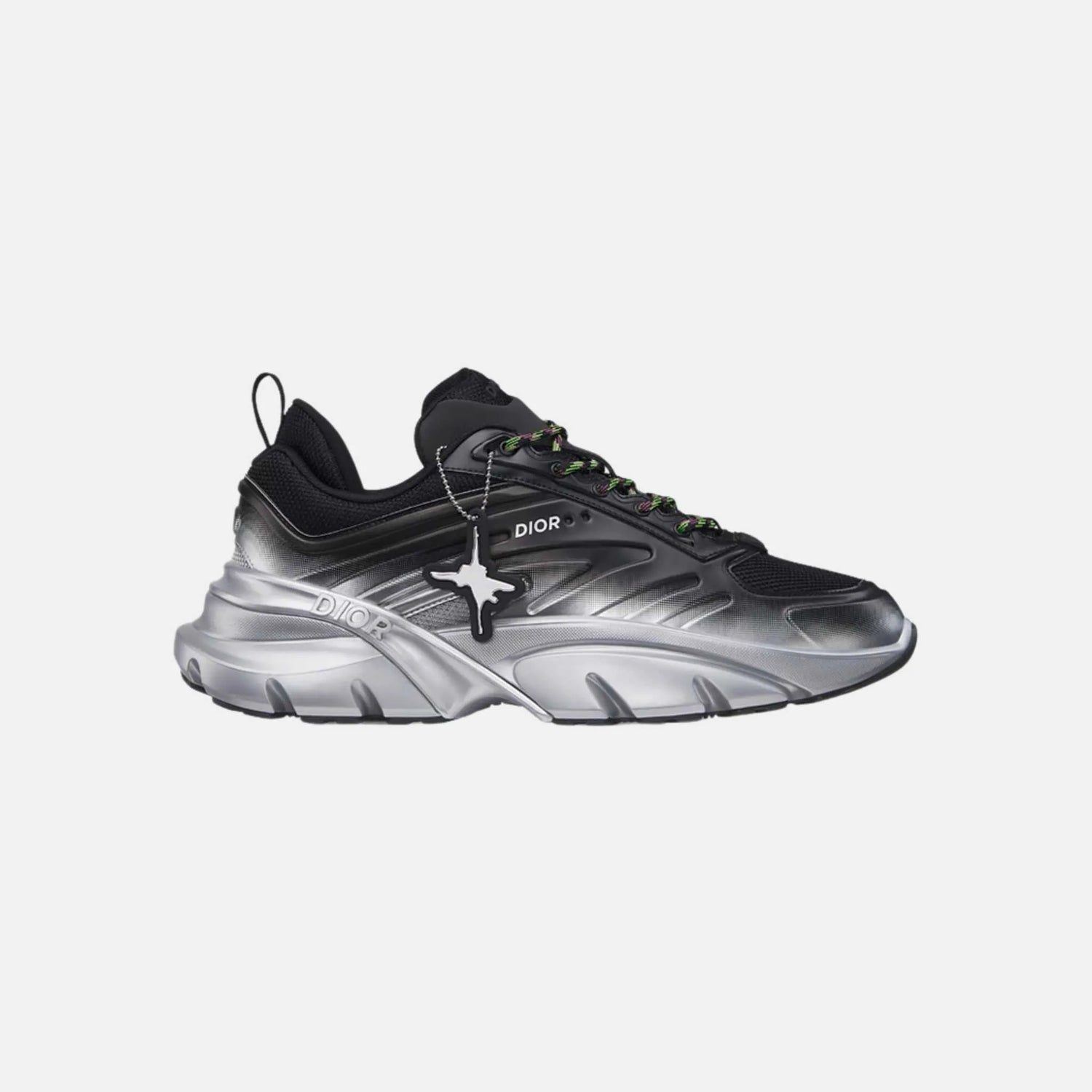 Dior B44 Blade Sneaker Dior &amp; Lewis Hamilton Limited &amp; Numbered Edition, Black, Side