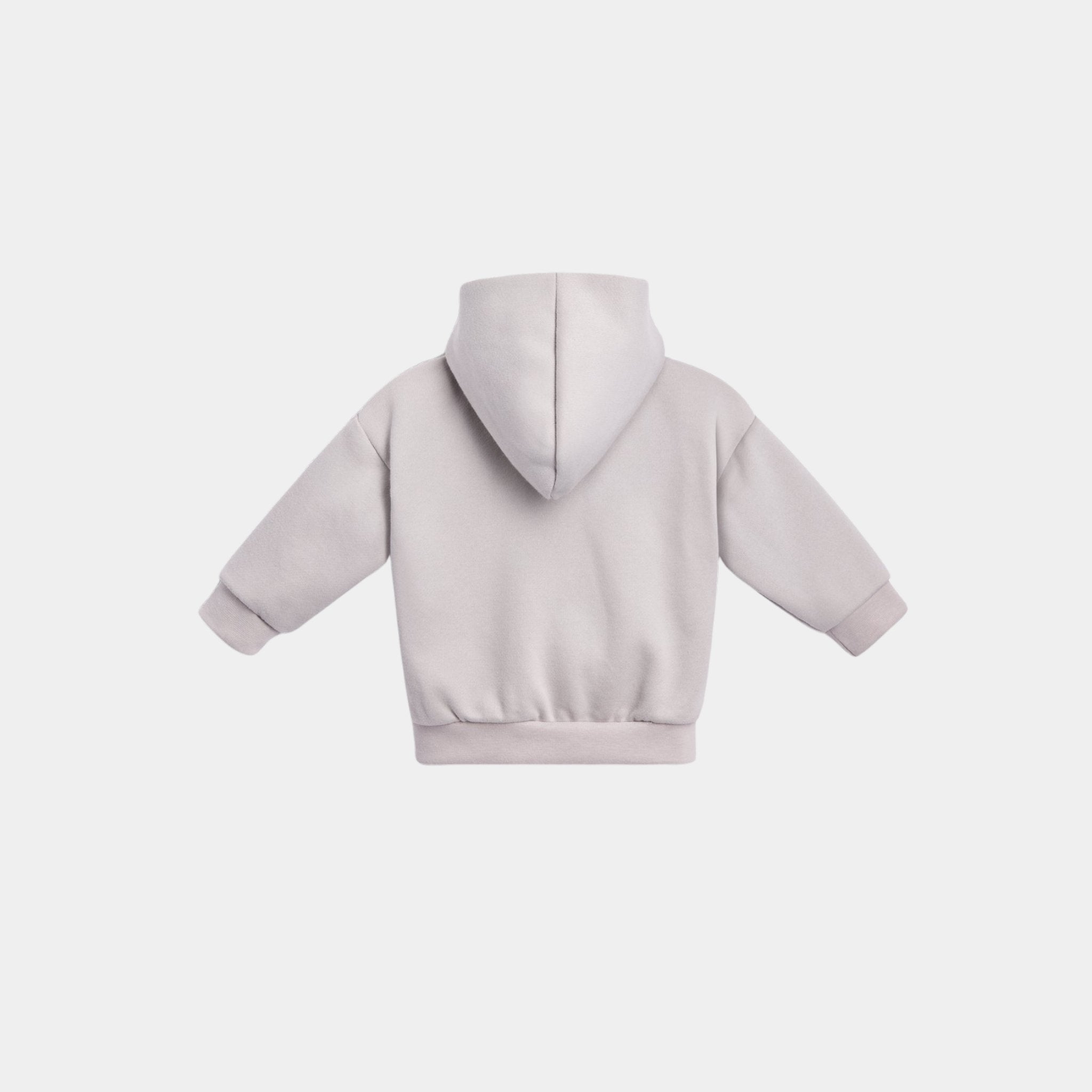 Dior Baby Hooded Sweatshirt Ivory Cotton Fleece, Back