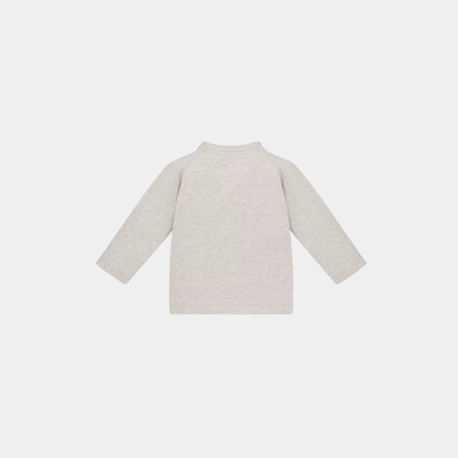 Dior Baby Long-Sleeved T-Shirt Heathered Beige Cotton Jersey, Back