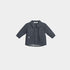 Dior Baby Overshirt Blue Denim-Effect Cotton Gabardine, Front