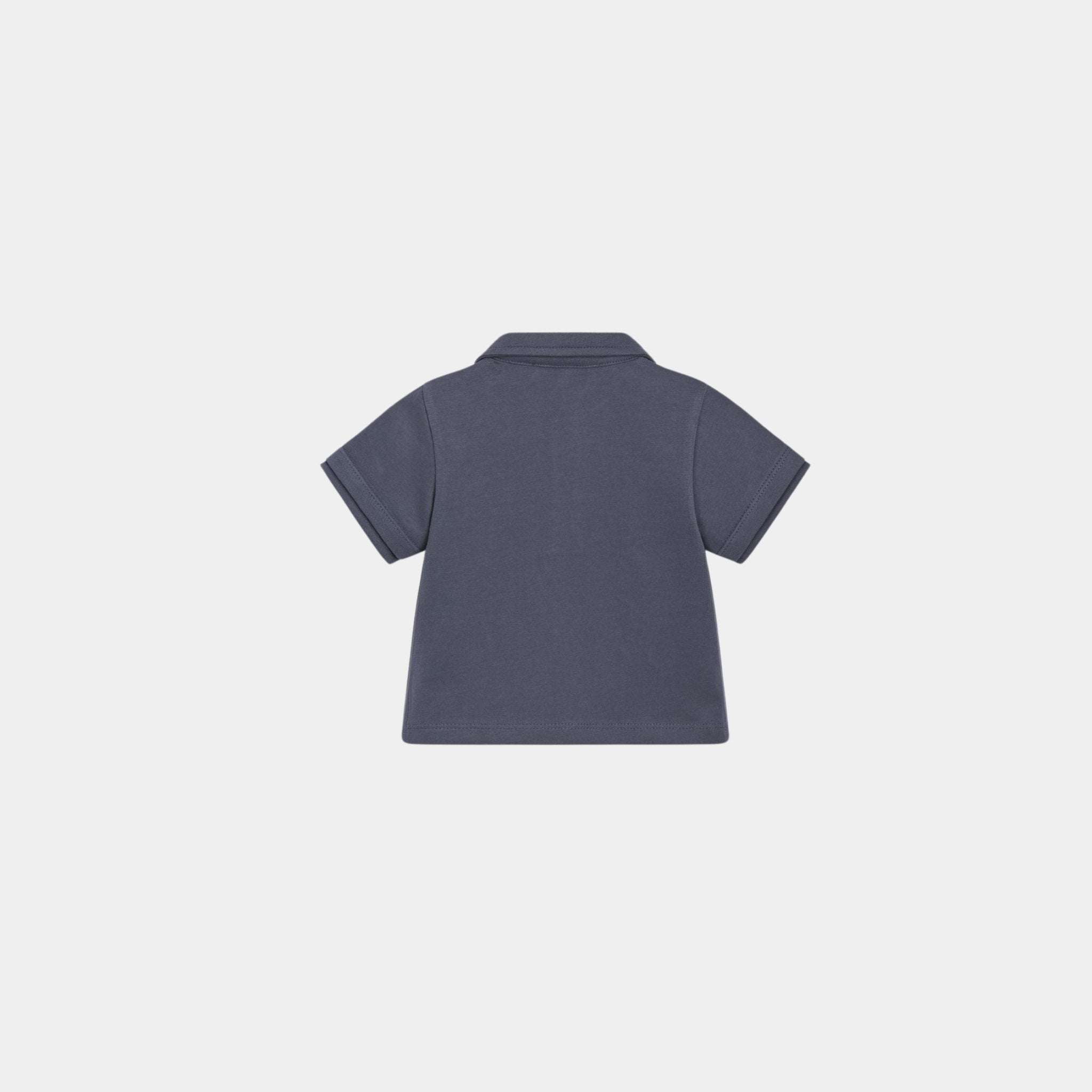 Dior Baby Polo Shirt Navy Blue Cotton Jersey, Back