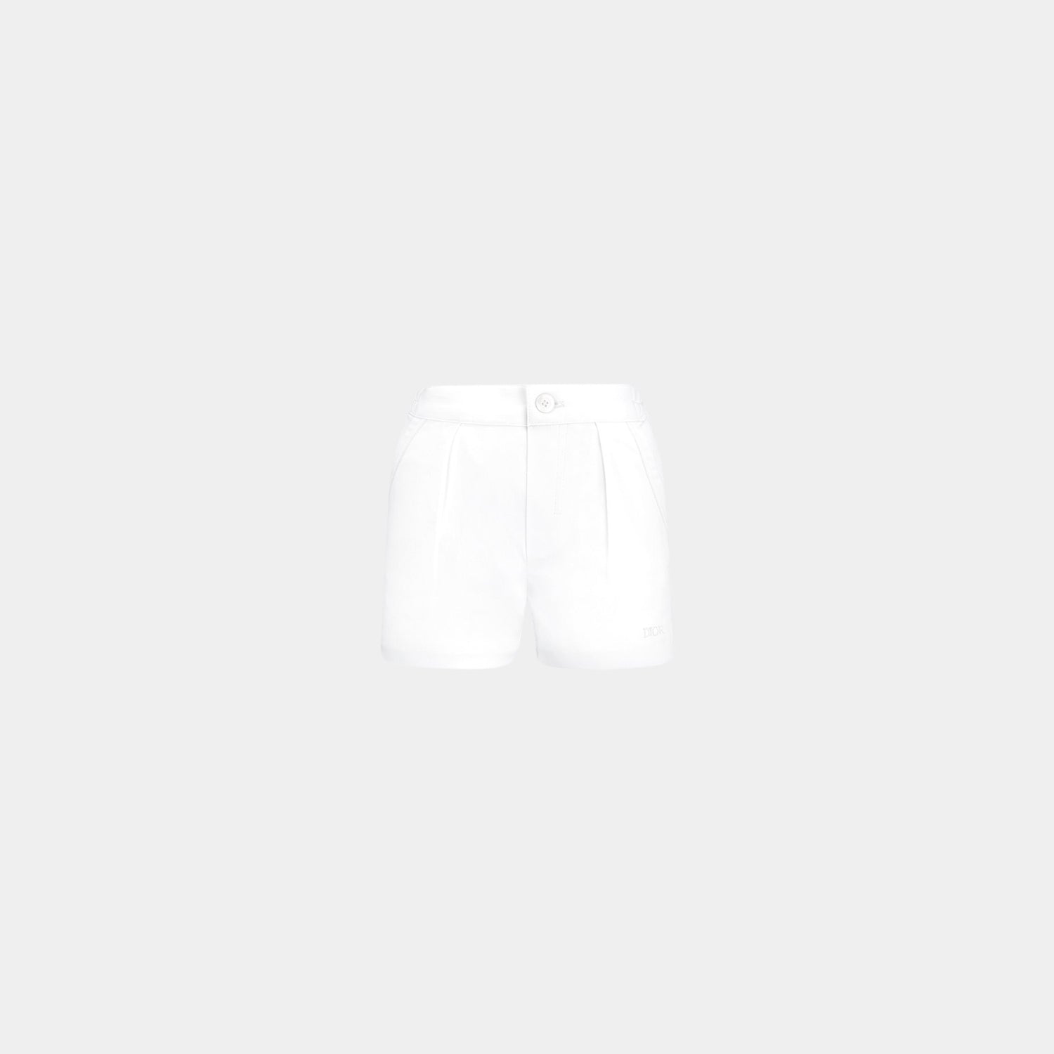 Dior Baby Shorts White Cotton Blend, Front