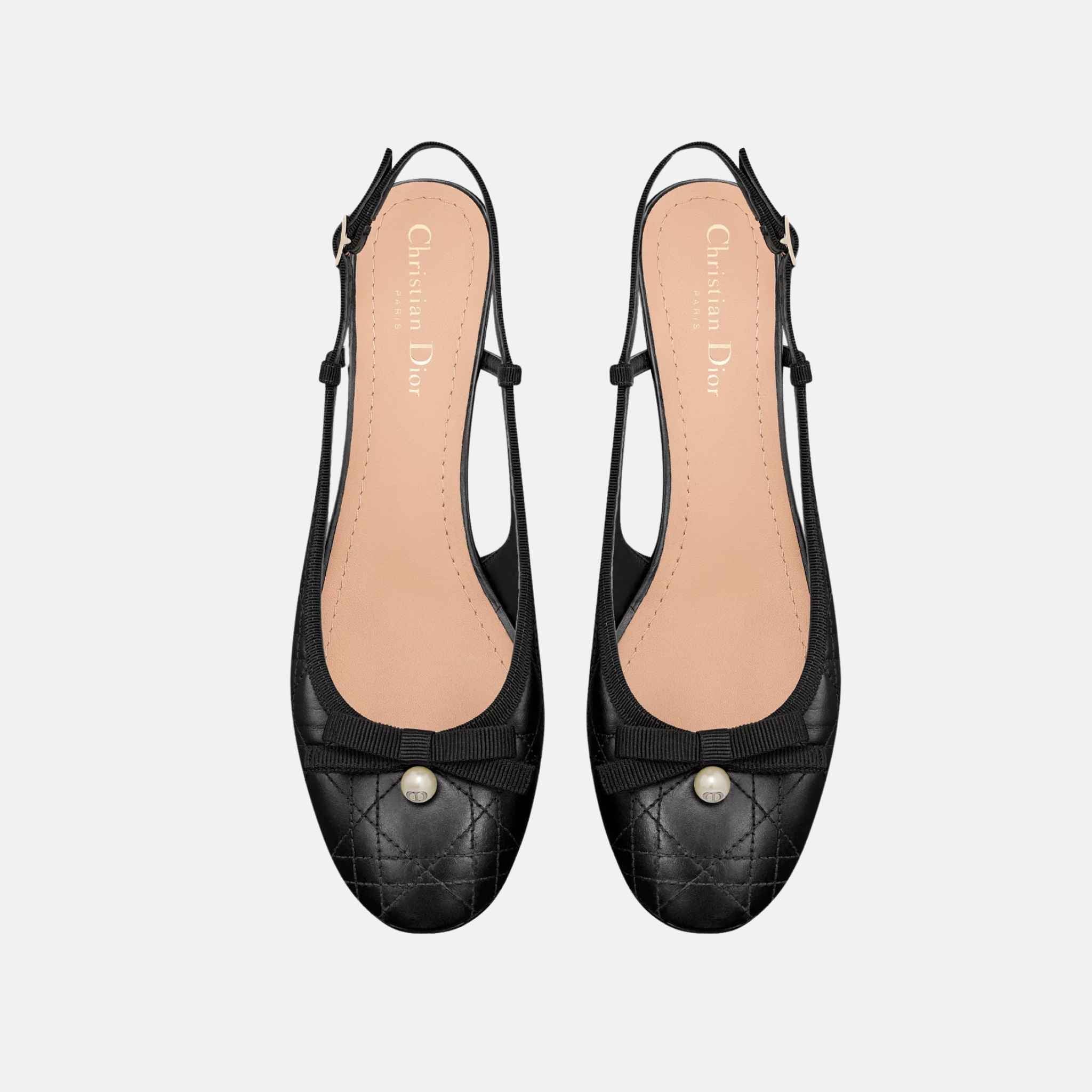 Dior Ballet Slingback Pump, Top, Black