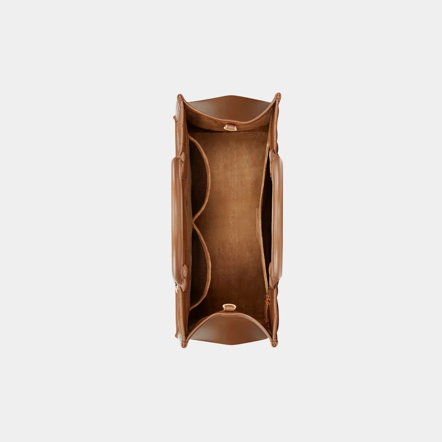 Dior Book Tote Medium Bag Macrocannage Calfskin, Camel, Top