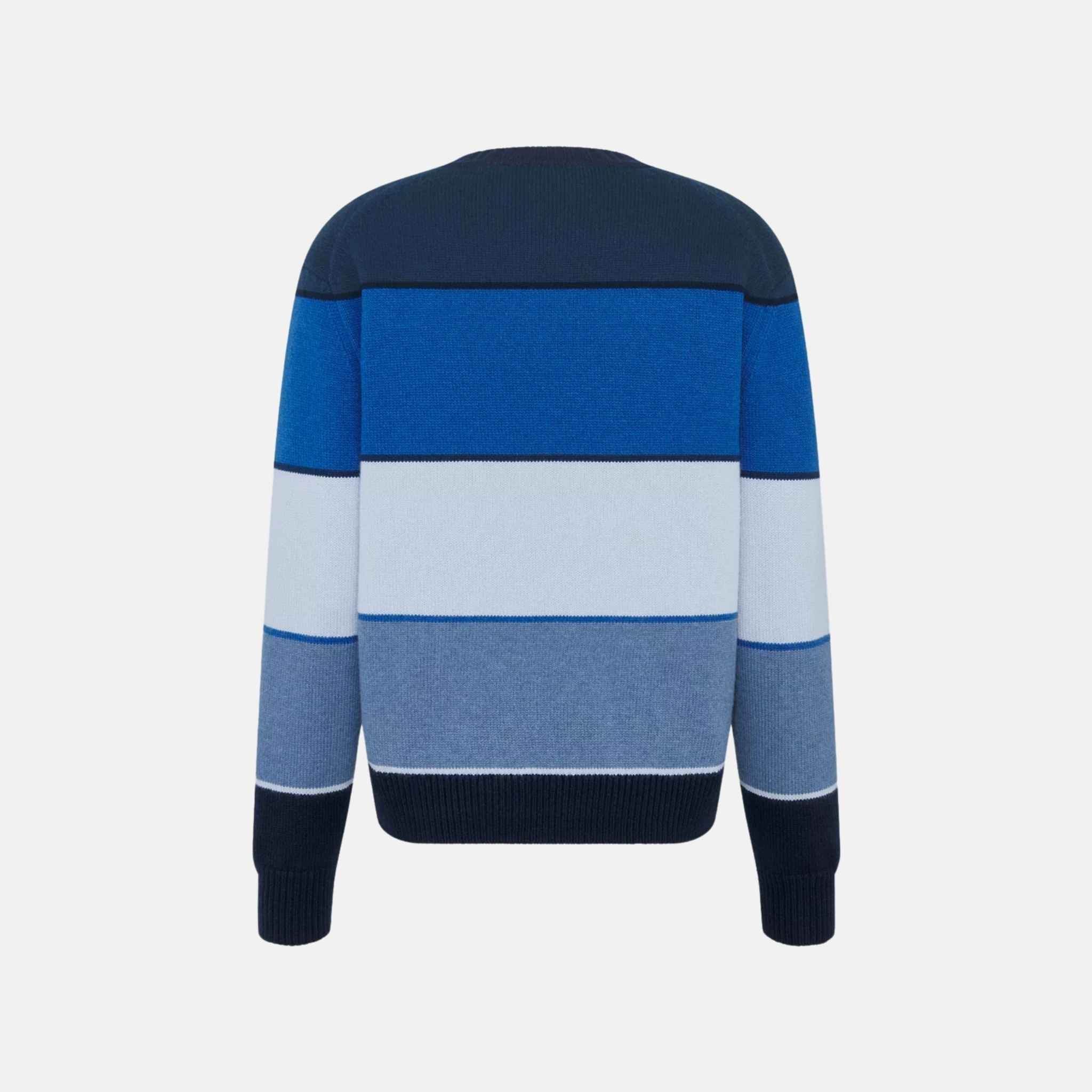Dior CD Diamond Sweater In Cashmere And Cotton Jersey, Back