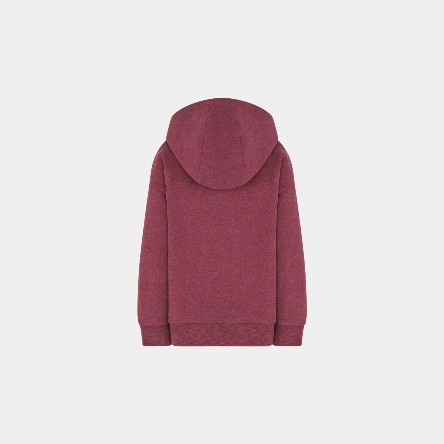 Dior Childrens Hooded Sweatshirt Cotton Fleece, Burgundy, Back