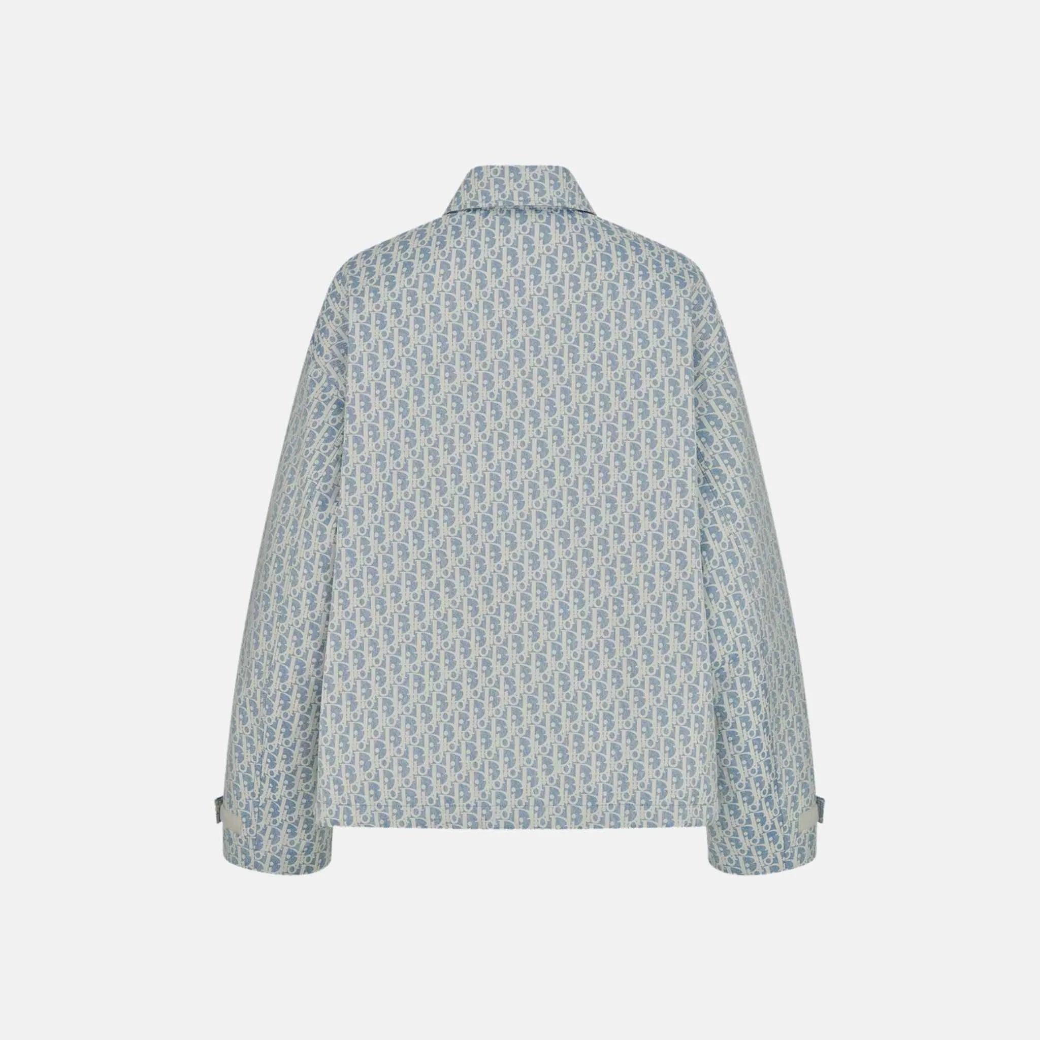 Dior Dioriviera Jacket In Dior Oblique Jacquard Technical Taffeta, Back