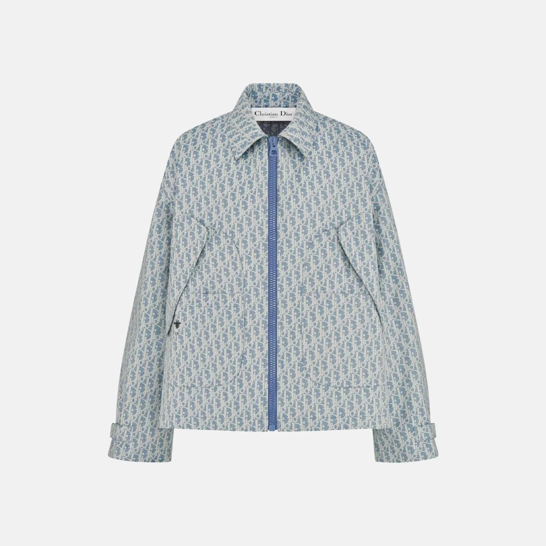 Dior Dioriviera Jacket In Dior Oblique Jacquard Technical Taffeta, Front