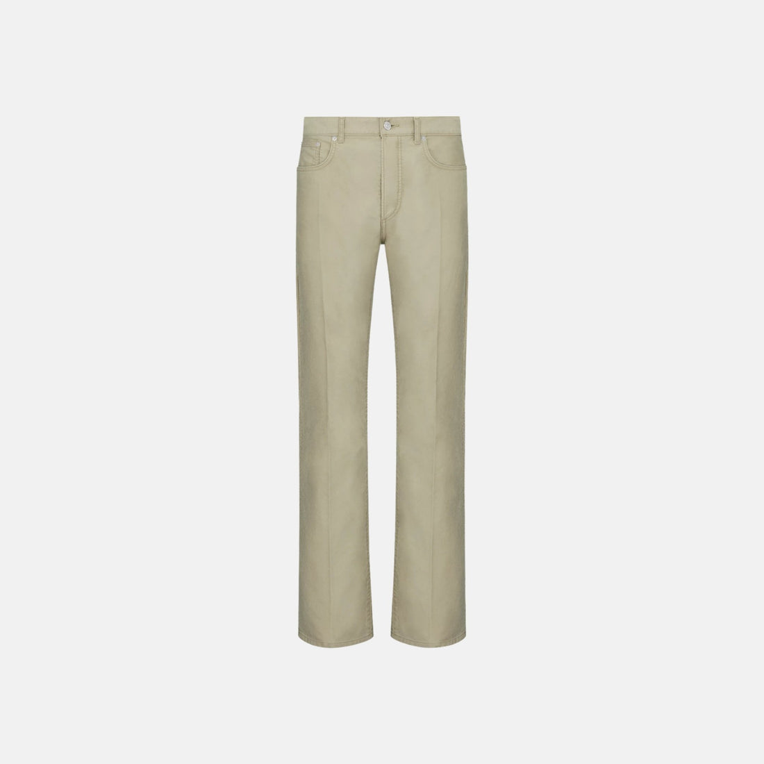Dior Flared Jeans In Cotton Twill With Christian Dior Couture, Front