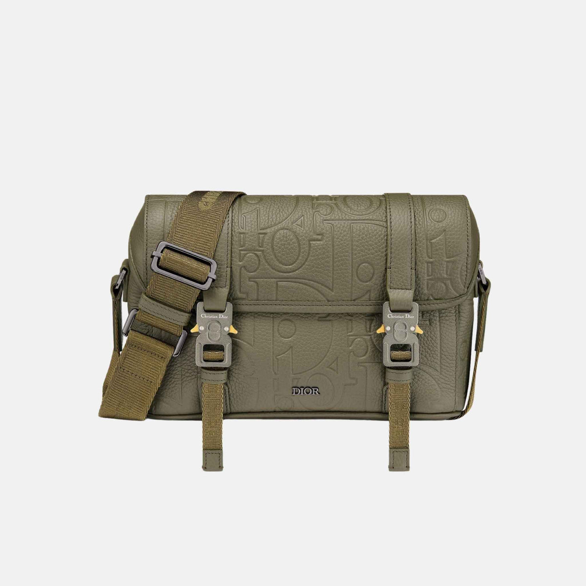 Hit The Road Messenger Bag In Gravity Leather