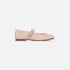 Dior Kids Ballet Flat Calfskin, Pale Pink, Side