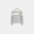 Dior Kids Heathered Gray & Ivory Wool-Cashmere Blend Sweater, Front