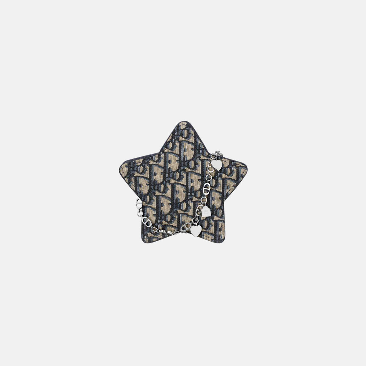 حقيبة Kids Mini Star باللونين البيج والأزرق من Dior Oblique Jacquard