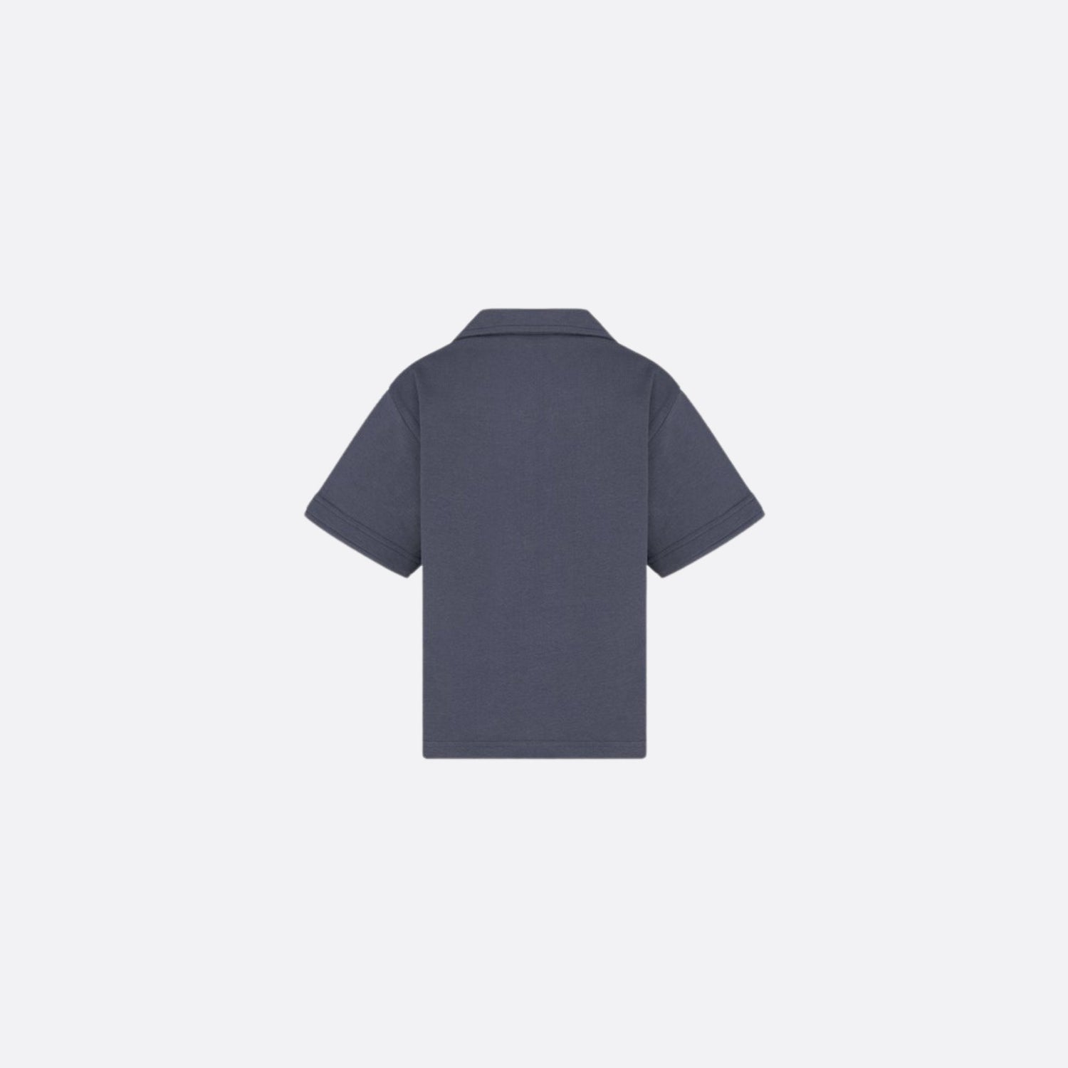 Dior Kids Polo Shirt Navy Blue Cotton Jersey, Back