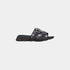 Dior Kids Sandal Beige and Black Dior Oblique Technical Jacquard, Side