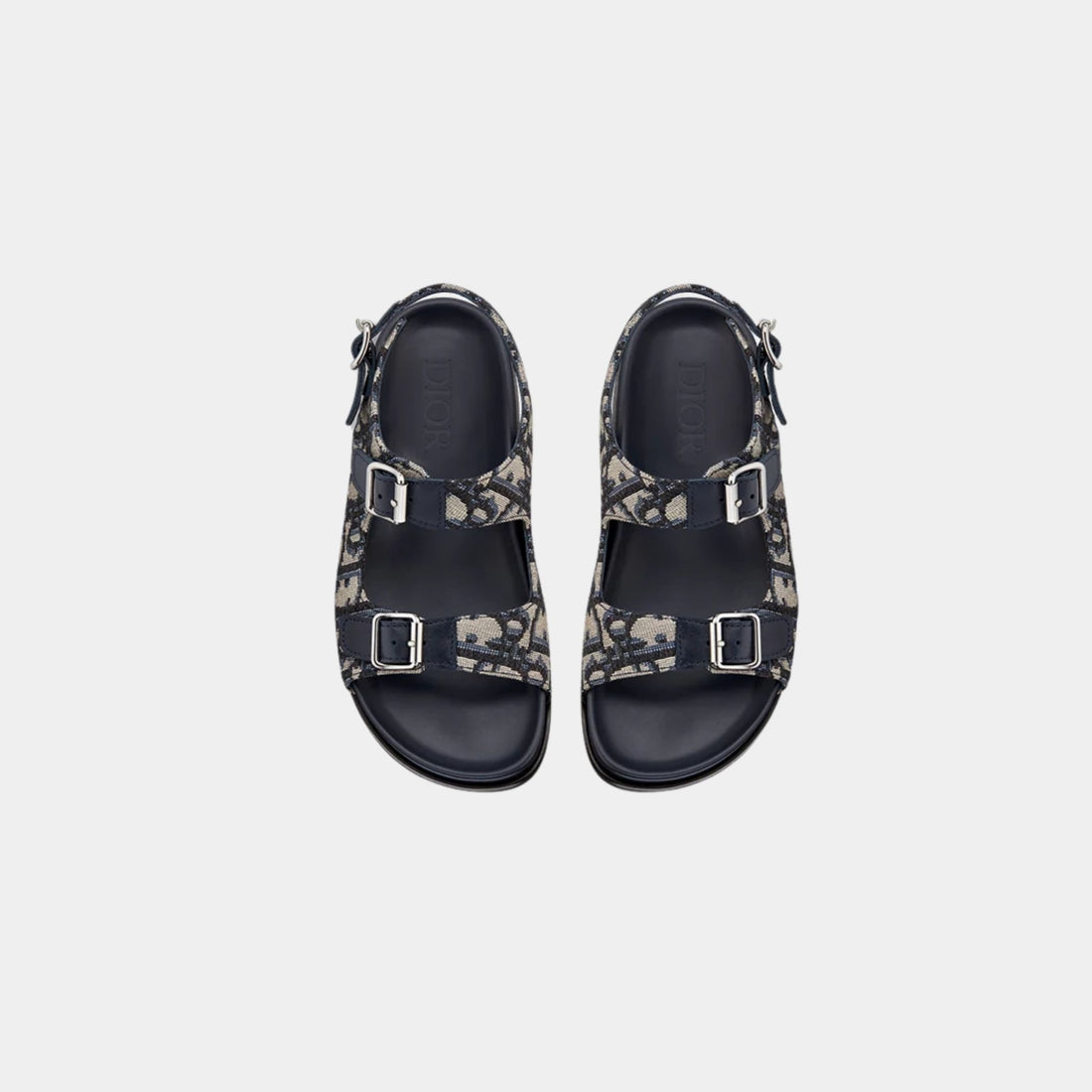 alt
صندل Dior Kids من جلد العجل الأزرق وقماش Dior Oblique الأسود والبيج، من الأعلى