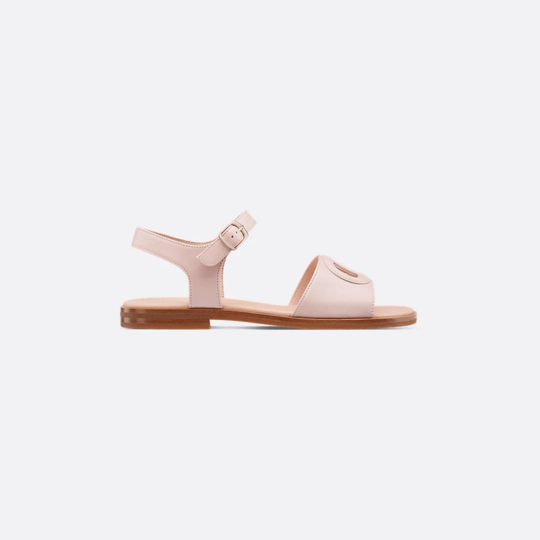 Dior Kids Sandal Calfskin, Pale Pink, Side