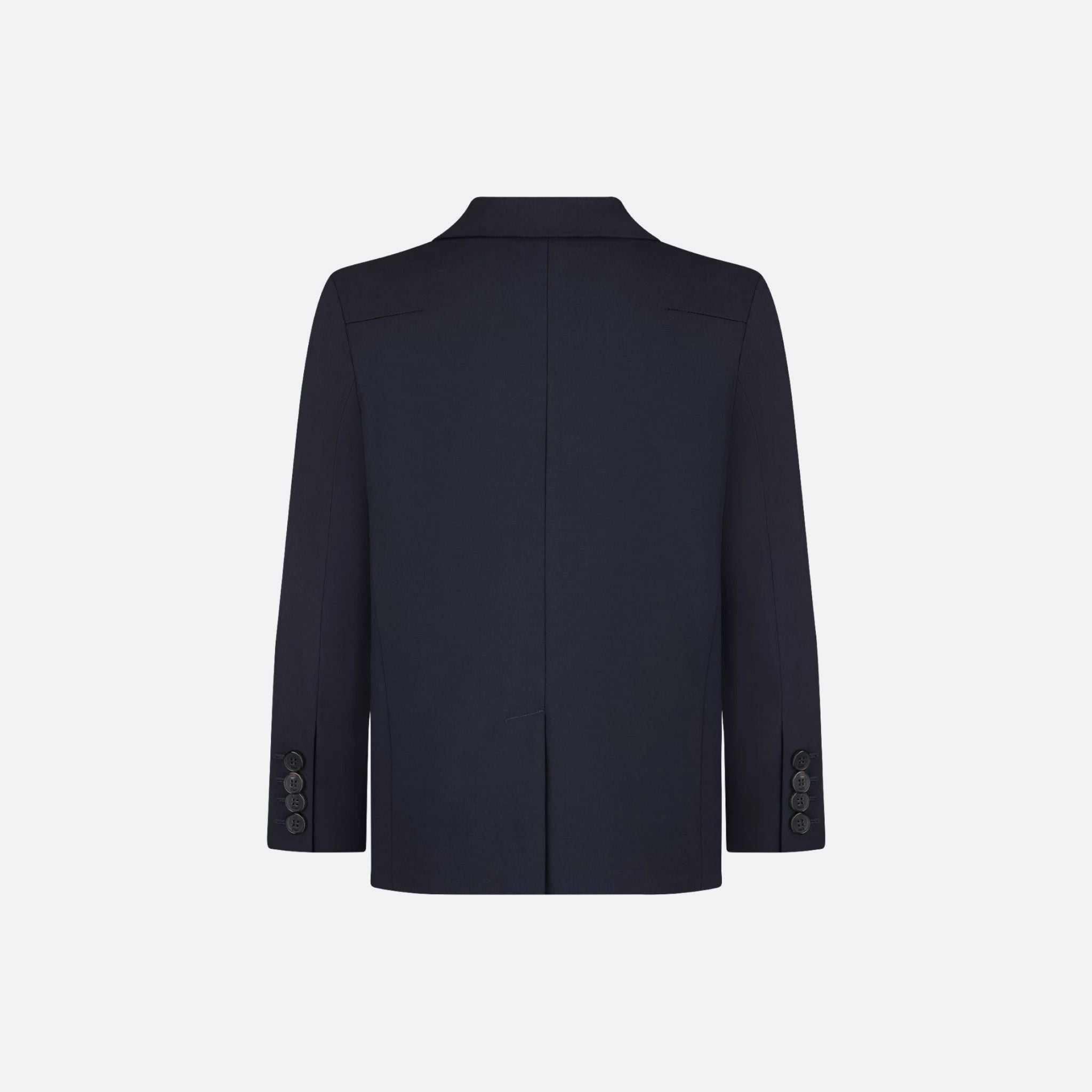 Dior Kids Suit Jacket Navy Blue Wool, Back