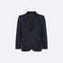 Dior Kids Suit Jacket Navy Blue Wool, Front