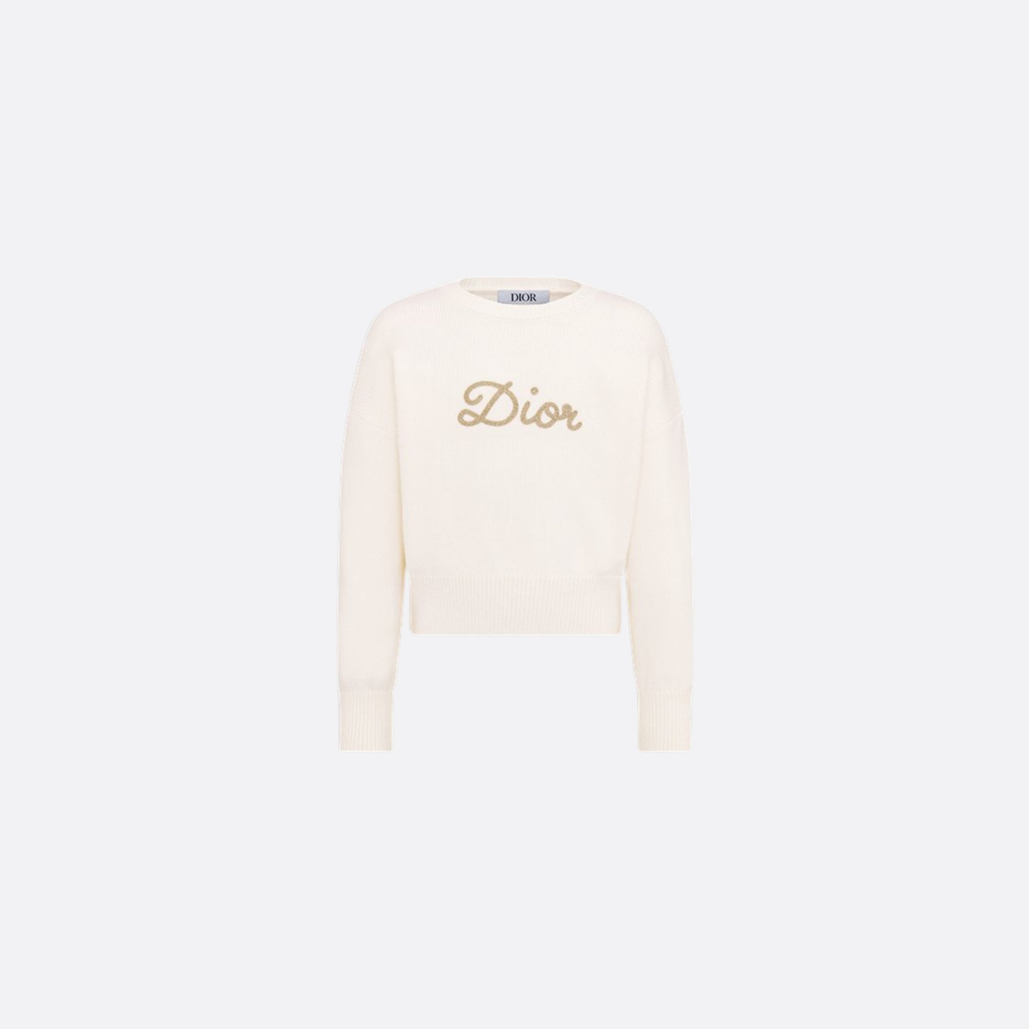 Kids Sweater Ivory Wool Knit