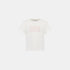 Dior Kids T-Shirt Cotton Jersey, Ivory, FrontView