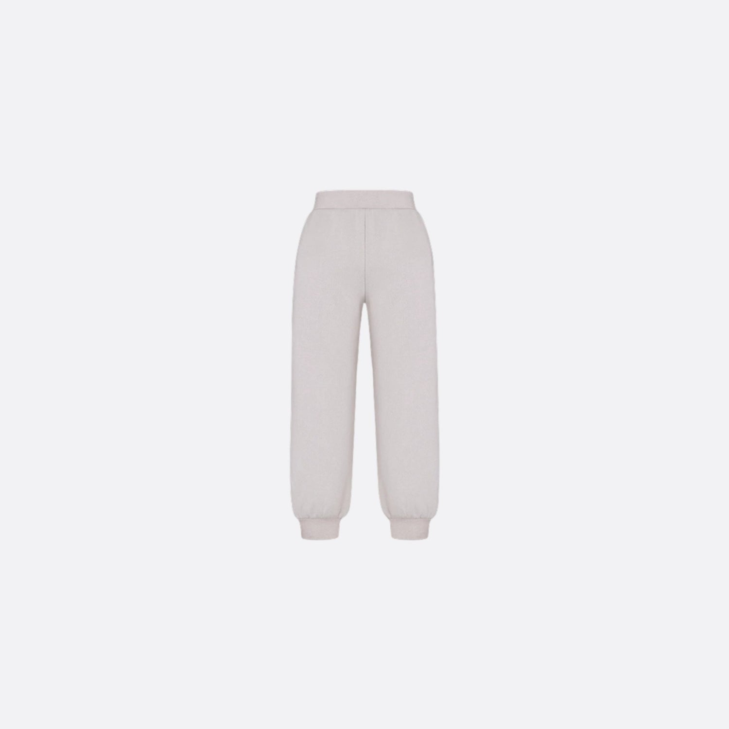 Dior Kids Track Pants Ivory Cotton Fleece, Back