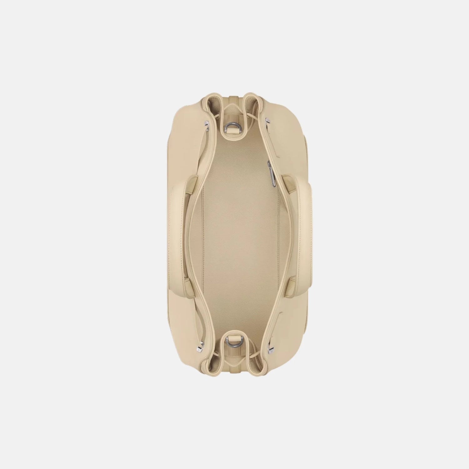 Dior Medium Normandie Tote Bag In Icons Calfskin, Beige, Inside