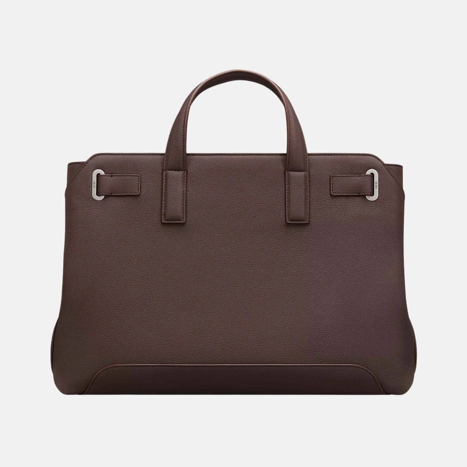 Dior Medium Normandie Tote Bag In Icons Calfskin, Burgundy, Back